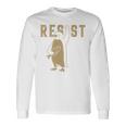 Resist Penguins Activism グラフィック Wetand With Penguins 長袖tシャツ 長袖Tシャツ ギフトのアイデア