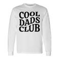 Retro Cool Dads Club Dad New Pocket Fathers Day Long Sleeve T-Shirt Gifts ideas