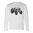 Schueller ヴィンテージ トラクター ドイツ レトロ 長袖Tシャツ ギフトのアイデア