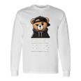 Seriously Bruh ヒップホップ テディベア ティーンエイジャー 男の子 ティーン 格言 長袖tシャツ 長袖Tシャツ ギフトのアイデア