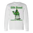 Silk Road 匿名マーケットプレイス キャメル ダークウェブ 暗号 Btc 長袖Tシャツ ギフトのアイデア