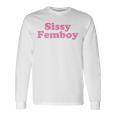Sissy Femboy Crossdressing Aesthetic 長袖Tシャツ ギフトのアイデア