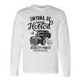 Smyrna Delaware Usa ホットロッド ビンテージスタイル カーデザイン 長袖Tシャツ ギフトのアイデア