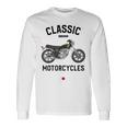 Sr500 ブラック クラシックバイク モーターサイクリスト オートバイ 長袖Tシャツ ギフトのアイデア