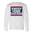 Sweep Home シカゴ野球 サウスサイド チータウン お土産 長袖Tシャツ ギフトのアイデア