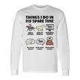 Things I Do Mypare Time 馬 面白い 乗馬 メンズ レディース 長袖Tシャツ ギフトのアイデア
