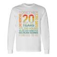 Together 20 Years Forever To Go 結婚20周年記念 長袖Tシャツ ギフトのアイデア