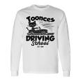 Toonces 自動車教習所 エスト 伝説の運転 猫 面白い 長袖Tシャツ ギフトのアイデア