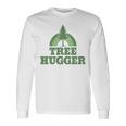 Tree Hugger 環境保護主義者 ヴィンテージ レトロ 自然愛好家 長袖tシャツ 長袖Tシャツ ギフトのアイデア
