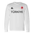 Turkiye トルコ国旗 トルコ オリンピック シューティング チーム スポーツ 長袖Tシャツ ギフトのアイデア