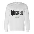 Wicked Movie ロゴ エルファバ スロップ 長袖Tシャツ ギフトのアイデア