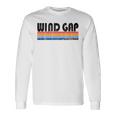 Wind Gap Pa Hometown Pride レトロ 70年代 80年代スタイル 長袖Tシャツ ギフトのアイデア
