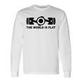 The World Is Flat、Auto Racing Motorsports 長袖Tシャツ ギフトのアイデア