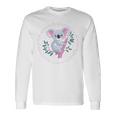 かわいいコアラガール おもしろコアラ 長袖tシャツ 長袖Tシャツ ギフトのアイデア