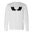かわいいハロウィンブラックコウモリの羽 長袖Tシャツ ギフトのアイデア