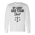 これは私のラッキーバー試験シャツ面白いラッキーバー試験 長袖Tシャツ ギフトのアイデア