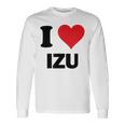 アイハート 伊豆ジャパンラブ 日本土産 長袖Tシャツ ギフトのアイデア