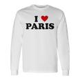 アイハートフランスシティ-アイラブパリ 長袖Tシャツ ギフトのアイデア