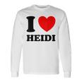 アイ・ラブ・ハイジ 長袖Tシャツ ギフトのアイデア
