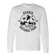 アカディア国立公園 メイン州 山 自然 ハイキング ヴィンテージ 長袖Tシャツ ギフトのアイデア