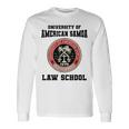 アメリカサモア大学ロースクール。 長袖Tシャツ ギフトのアイデア