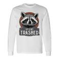 アライグマコスチュームtシャツ グルービー Let's Get Trashed 長袖Tシャツ ギフトのアイデア