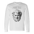 アリストテレスtシャツ 古代ギリシャ哲学者 長袖Tシャツ ギフトのアイデア