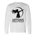 アルテミス 古代ギリシャの女神 長袖Tシャツ ギフトのアイデア