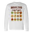 インド料理の多様性 インド料理 長袖Tシャツ ギフトのアイデア