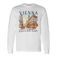 ウィーン オーストリア 旅行 お土産 Meet Me Inienna 長袖Tシャツ ギフトのアイデア