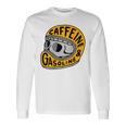 カフェインとガソリン 長袖Tシャツ ギフトのアイデア