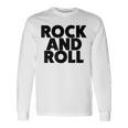 クールなロックンロールミュージックtシャツ、ロックンロールグラフィックをお楽しみください。 長袖Tシャツ ギフトのアイデア