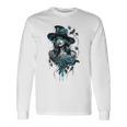 ゴシックガール ハロウィンコスチューム 魔女ゴス オカルトウィッカ 長袖Tシャツ ギフトのアイデア