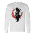 ゴーストサムライ 武士道 アニメ マンガ 武士道 長袖Tシャツ ギフトのアイデア