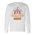 サーカスクルー–楽しいカラフルな大人&キッズグラフィックデザイン 長袖tシャツ 長袖Tシャツ ギフトのアイデア