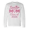 シニアママクラス 2026年 ピンク プラウド 卒業 母 卒業 長袖tシャツ 長袖Tシャツ ギフトのアイデア