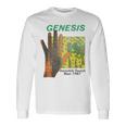 ジェネシスインビジブルタッチツアーロックバンドミュージック 長袖Tシャツ ギフトのアイデア