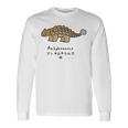 ジュラシック・ワールド Ankylosaurus Loose Illust 長袖Tシャツ ギフトのアイデア