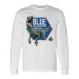 ジュラシック・ワールド Blue Data 長袖Tシャツ ギフトのアイデア