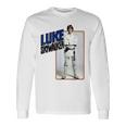 スター・ウォーズ ルーク・スカイウォーカー スマイルカードグラフィックtシャツ 長袖Tシャツ ギフトのアイデア