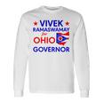 ステート・オブ・エクセレンスビベック・ラマスワミー、2026年オハイオ州知事選出 長袖Tシャツ ギフトのアイデア