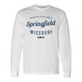 スプリングフィールド ミズーリ州 レトロ ヴィンテージ お土産 スプリングフィールド 長袖Tシャツ ギフトのアイデア