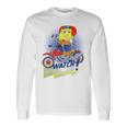 スポンジボブ スクエアパンツ スポンジボブ Watch This 長袖Tシャツ ギフトのアイデア