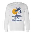 セブ フィリピン フィリピン ビーチ 観光 お土産 バケーション 長袖Tシャツ ギフトのアイデア