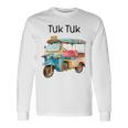 タイ トゥクトゥク バンコク 長袖Tシャツ ギフトのアイデア