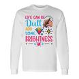 ダイヤモンドペインティングアーティストlife Can Be Dullダイヤモンドペインティング 長袖Tシャツ ギフトのアイデア