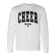 チアママ ハートフェルト応援チアリーディングママ 母の日 長袖Tシャツ ギフトのアイデア