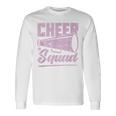 チアリーディングチームチアスクワッド チアリーダー 長袖Tシャツ ギフトのアイデア
