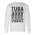 チューバ 振動させる楽器 ミュージシャン チューバ 長袖Tシャツ ギフトのアイデア