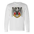 ドイツ鷲旗 ドイツ国旗 長袖tシャツ 長袖Tシャツ ギフトのアイデア